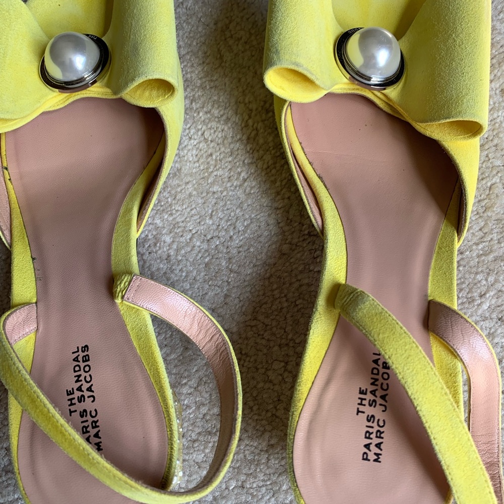 Marc Jacobs sandals pearls